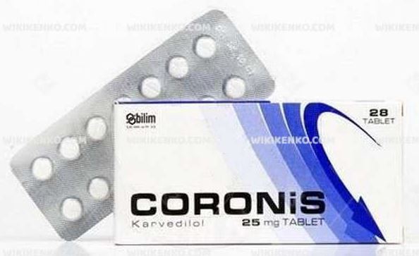 Coronis 25mg Of 28 tabs